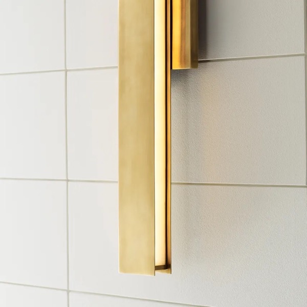 【TECH LIGHTING】アメリカ・ウォールライト「Bau 24 Bath」ゴールド(W610×D46×H127mm)