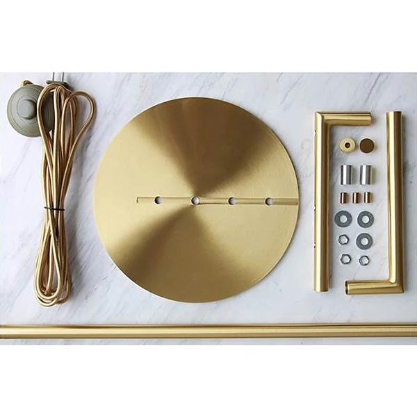 ロングボールスタンドライト ゴールド（W280mm×H1350mm） | EL JEWEL