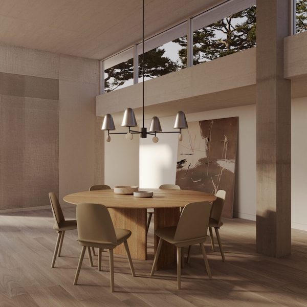 【aromas】 スペイン・インテリア照明「STOR」ペンダントライト ブラウン／ブラック／ホワイト／グリーン