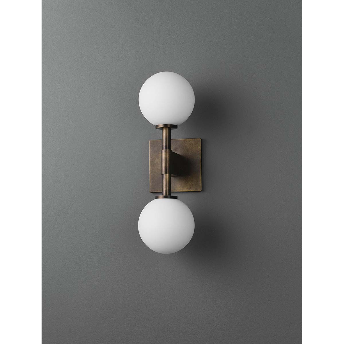 【ALLIED MAKER】 アメリカ・インテリア照明「Bastion Double」ウォールライト 2灯 カスタムカラー (W127×D153×H407mm)