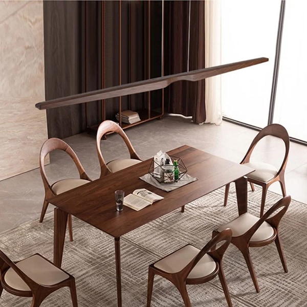 デザイン照明 モダンウッドペンダントライト ブラウン（W1200／1500mm