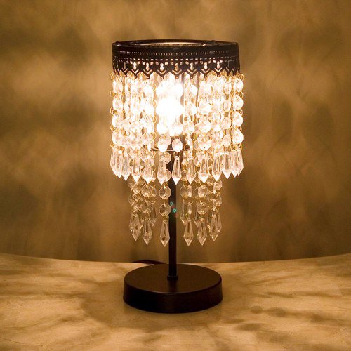 アンティーク調テーブルランプ「ミュゼ・ダークゴールド」1灯(φ150×H290mm)