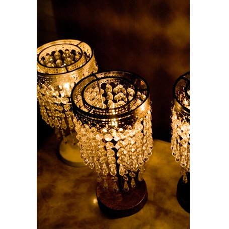 アンティーク調テーブルランプ「ミュゼ・ダークゴールド」1灯(φ150×H290mm)