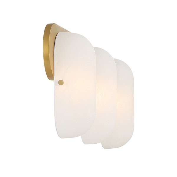 【Minka-Lavery】アメリカ・ウォールライト「Heathcote」ゴールド（W610×D89×H216mm）