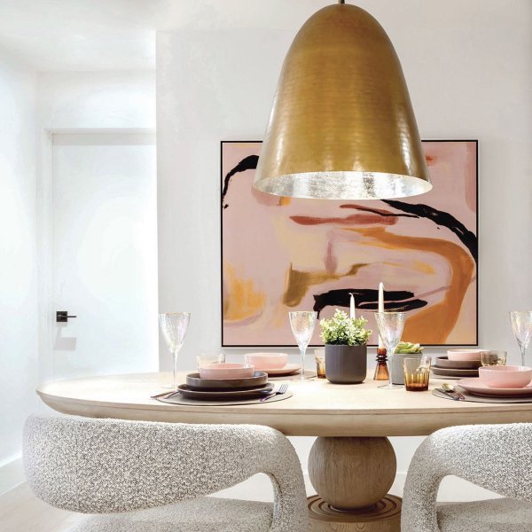 アメリカ・デザイン照明ドームシェードペンダントライト「HAMMERED」1灯（W580×H610mm）