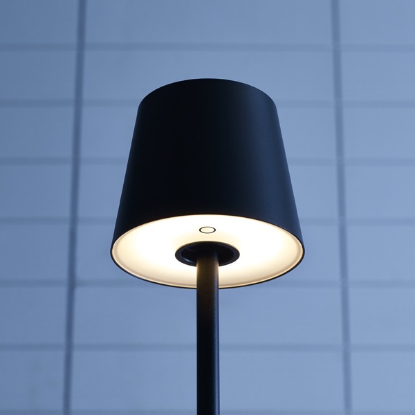 【TECH LIGHTING】アメリカ・フロアライト「Nevis Medium Rechargeable Floor Lamp」ブラック（W204×D204×H1245mm）
