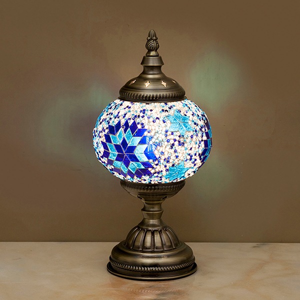 ジョルダン モザイクテーブルランプ 1灯(φ150×H310mm)