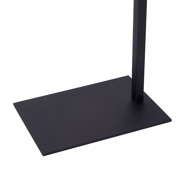 【LUCIDE】ベルギー フロアリーディングライト「LESLEY」Black（W340×H1300mm）