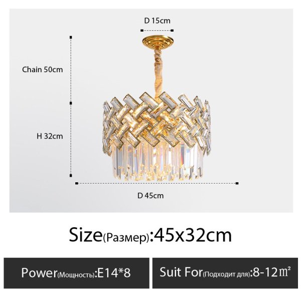 クリスタルシーリングライト シーリングライト クリスタル照明 星型パーツ（φ500・φ600・φ800mm