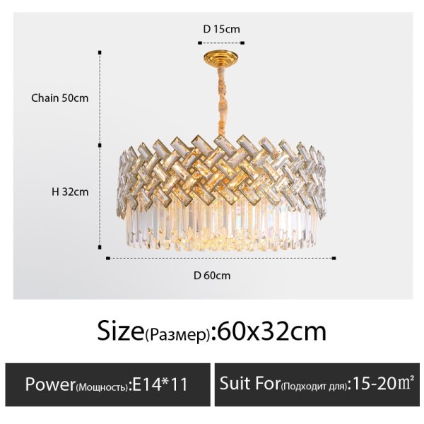 シーリングライトシャンデリア クリスタル照明 8灯／11灯／18灯