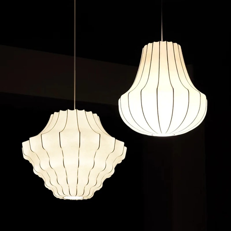 デザイン照明 シャンデリア「Silk Chandelier」Type-A（W550×H300mm）