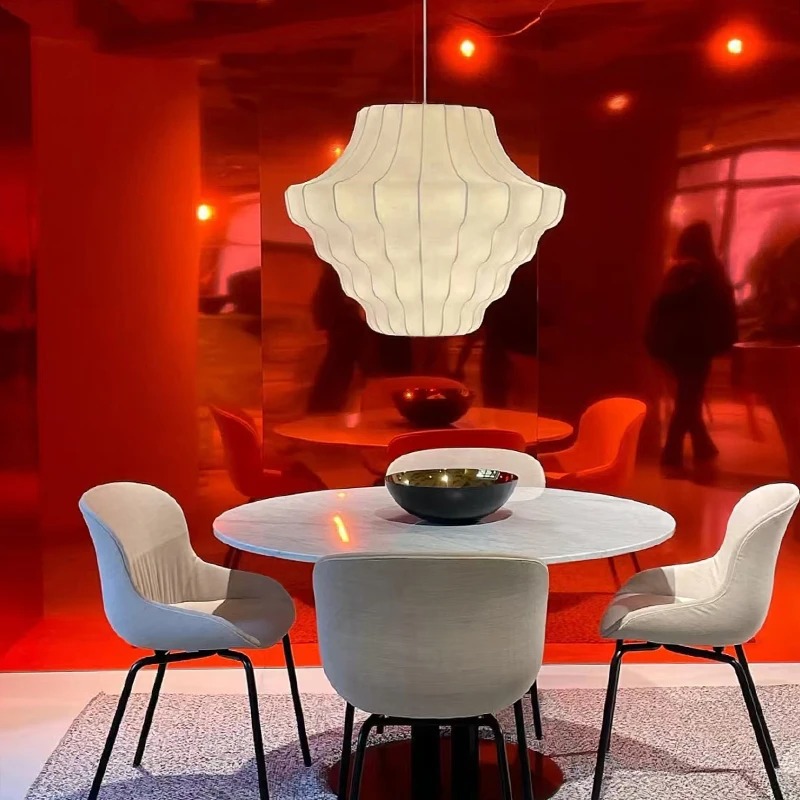 デザイン照明 シャンデリア「Silk Chandelier」Type-A（W550×H300mm）
