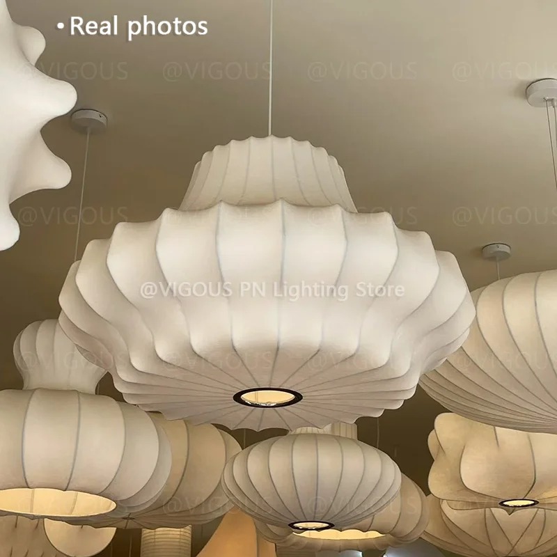 デザイン照明 シャンデリア「Silk Chandelier」Type-A（W550×H300mm）