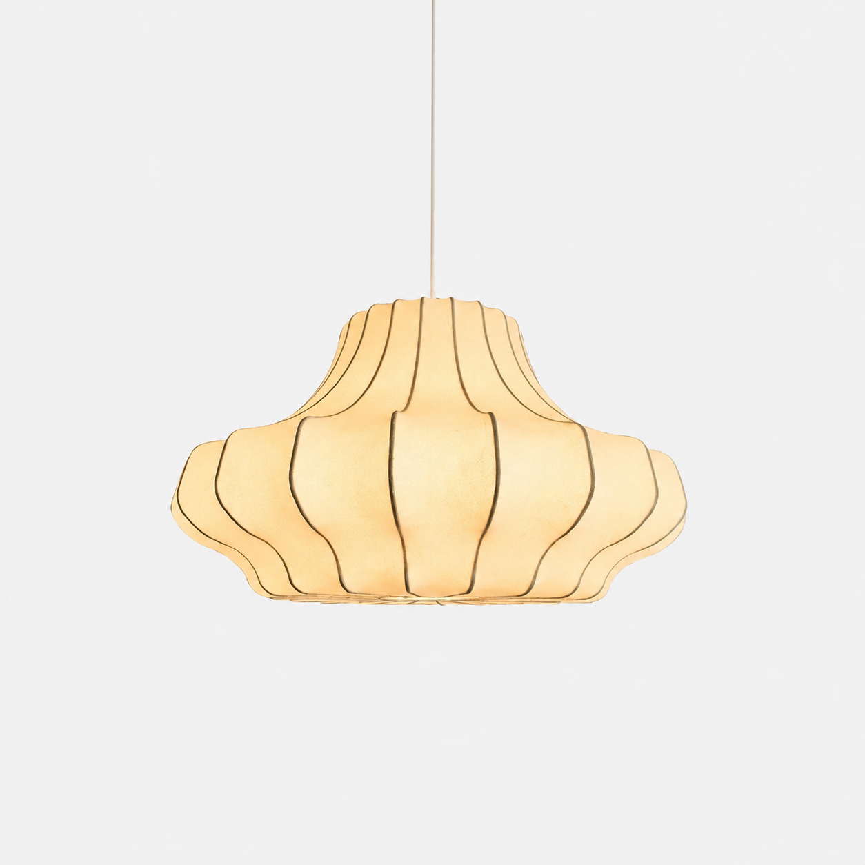デザイン照明 シャンデリア「Silk Chandelier」Type-A（W550×H300mm）