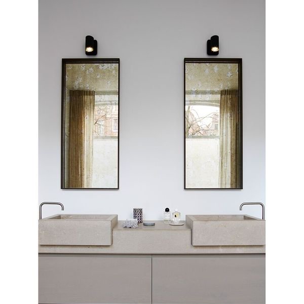 【MARETTI】オランダ・ウォールライト「TRIBE」1灯 BLACK（W120×H160mm）