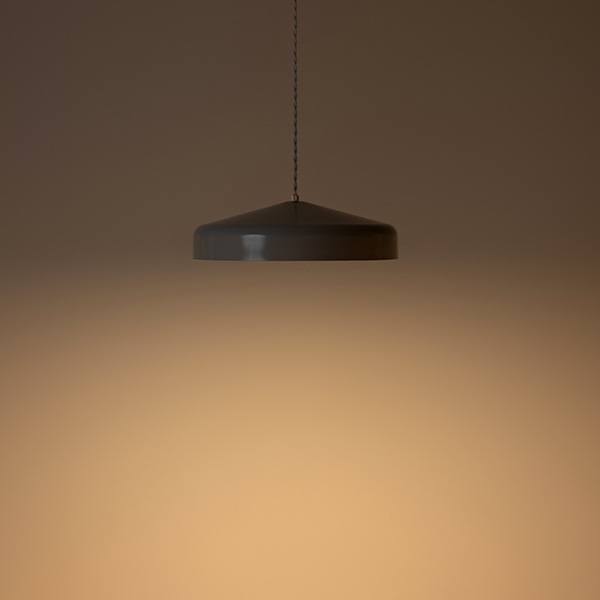 【BRID】デザイン照明 LEDペンダントライト「EON LED PENDANT LIGHT L」White・Greige・Black（φ390×H110mm）