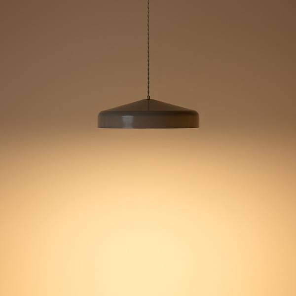 【BRID】デザイン照明 LEDペンダントライト「EON LED PENDANT LIGHT L」White・Greige・Black（φ390×H110mm）