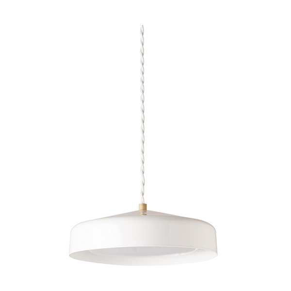 【BRID】デザイン照明 LEDペンダントライト「EON LED PENDANT LIGHT L」White・Greige・Black（φ390×H110mm）
