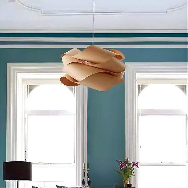 デザイン照明 モダンペンダントライト ダークブラウン（W450／600mm