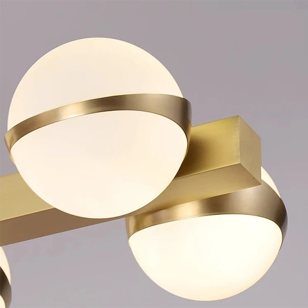 ガラスボールシェード照明　シーリングペンダントライト　ワイド（W670／920／1200mm）