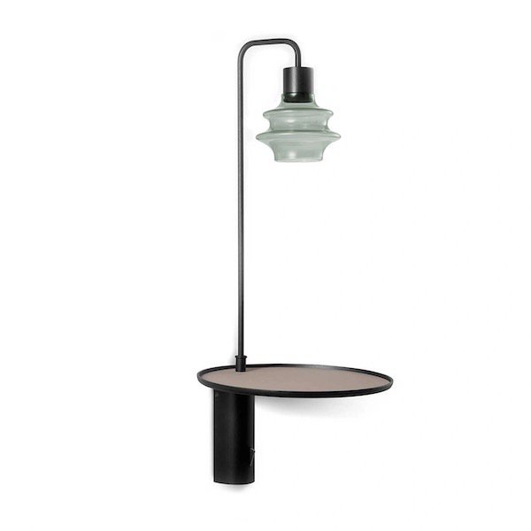 【Bover】 スペイン・インテリア照明「Drop A/03」Green Glass / Clear (Φ250×H640mm)