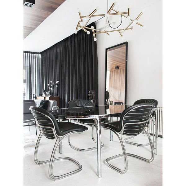 【MARETTI】オランダ・インテリア照明「HELIOS」24灯 BRASS(W953×H300mm)