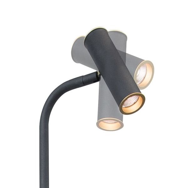 【MARETTI】オランダ・フロアランプ「HICKS」1灯 BLACK(φ250×H1395mm)