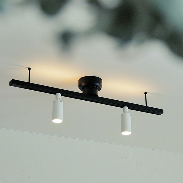 BRID】簡易取り付け照明用ダクトレール LEDライト付き「LIGHTING DUCT