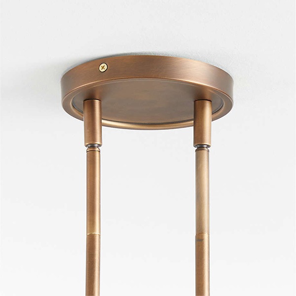 アメリカ・デザイン照明　ペンダントライト「Andre」Brass・1灯（φ508mm）