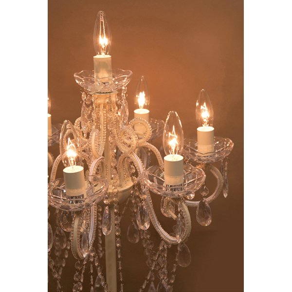 LED電球対応 7灯 シャンデリア フロアランプ クリスティ Christy