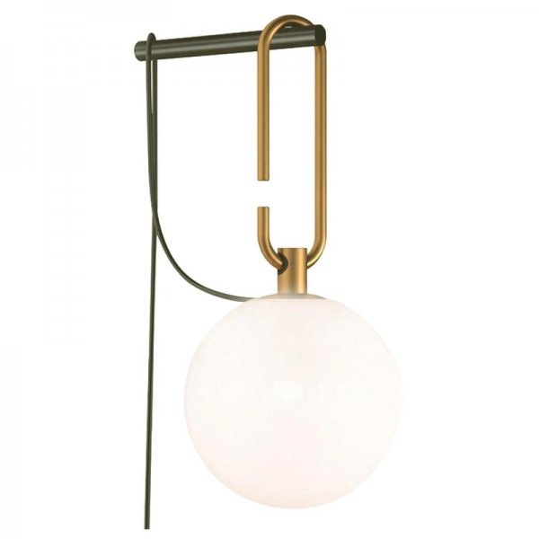 【Artemide】「nh wall lamp」デザイン照明ウォールランプ (Φ140×D150×H320mm)
