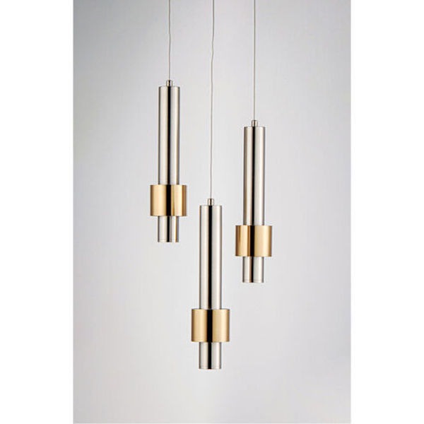 【ET2】アメリカ・ペンダントシーリングライト「Reveal」 シルバー（W280×D280×H312mm）