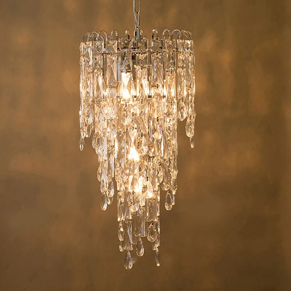 クリスタルゴールドシャンデリア 5灯 クリスタルゴールドシャンデリア 5灯の通販 by z電気、水道商品、雑貨