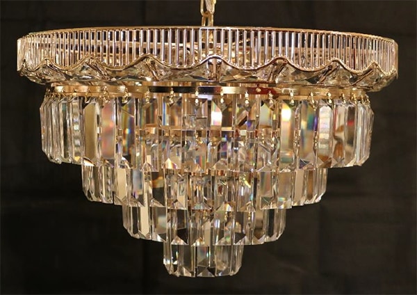 クリスタルゴールドシャンデリア 8灯 クリスタルシャンデリア 8灯｜シャンデリア専門店EL JEWEL