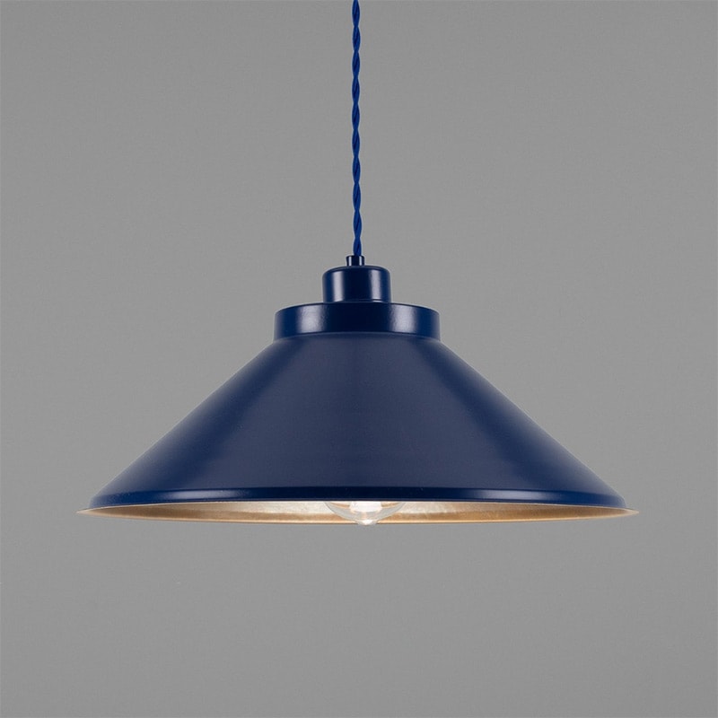 Mullan】アイルランド「Rio」カラーペンダントライト 1灯 サファイア