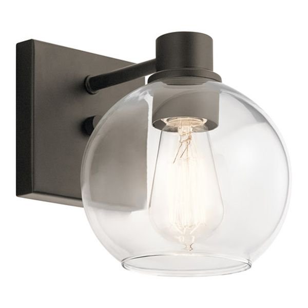 【KICHLER】アメリカ・ガラスボールシェードウォールライト「Harmony」1灯(W170×D210×H200mm)