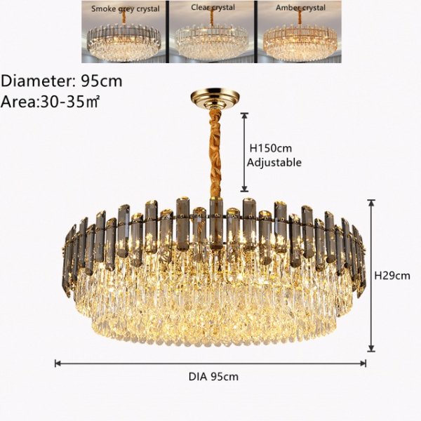 シーリングライト クリスタル照明（φ400・φ550・φ750・φ950mm