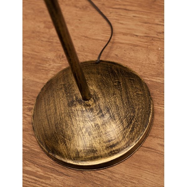 シャンデリア型フロアランプ7灯「Christy-クリスティ」・ダークゴールド(H1420mm)