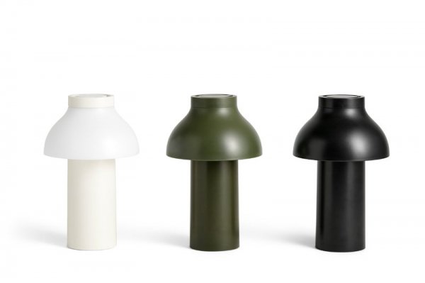 【HAY】「PC Portable table lamp, cream white」テーブルランプ クリームホワイト(Φ140×H220mm)