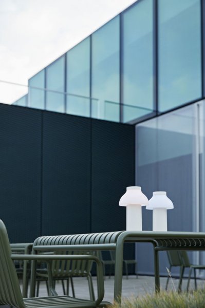 【HAY】「PC Portable table lamp, cream white」テーブルランプ クリームホワイト(Φ140×H220mm)