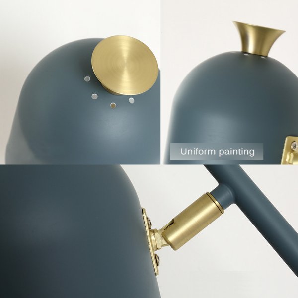 【リーズナブル】LEDフロアライト 1灯 イエロー/ピンク/グリーン/グレー （D250mm×H1550mm） 
