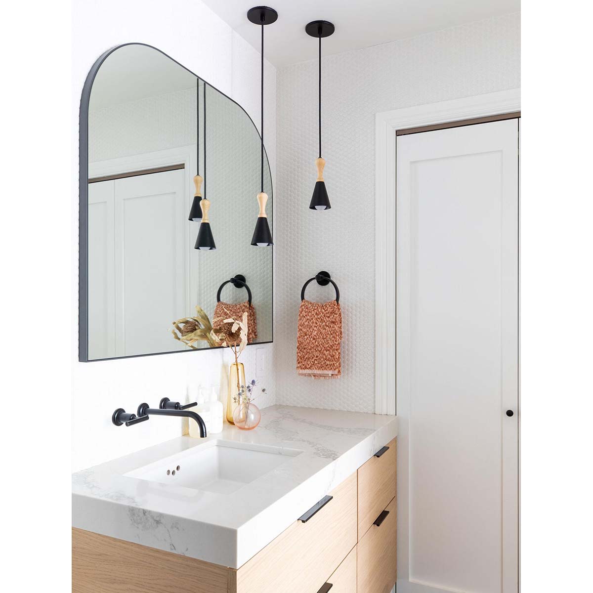 【ALLIED MAKER】 アメリカ・インテリア照明「Bell Pendant」ペンダントライト 1灯 カスタムカラー (W89×D89×H216mm)