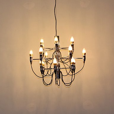 キャンドルスタイル・モダンシャンデリア18灯 （W560×H430mm） | EL JEWEL