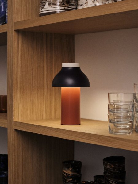 HAY】「PC Portable table lamp, dusty red」テーブルランプ ダスティ 