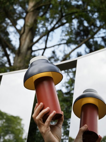 HAY】「PC Portable table lamp, dusty red」テーブルランプ ダスティ 
