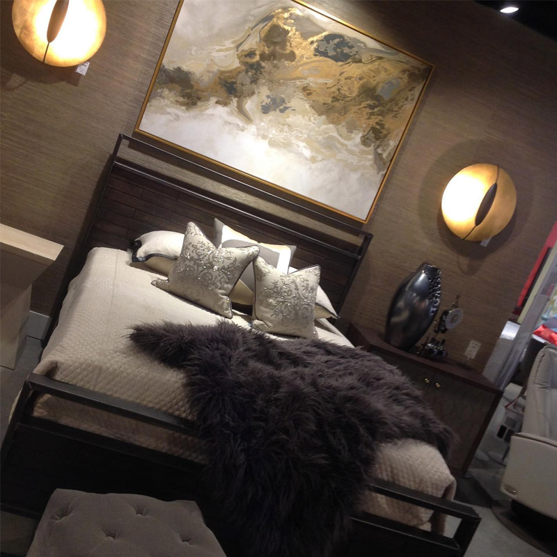 【CURREY】アメリカ・ウォールライト 1灯「Pinders」ゴールド（W508×D196×H527mm）