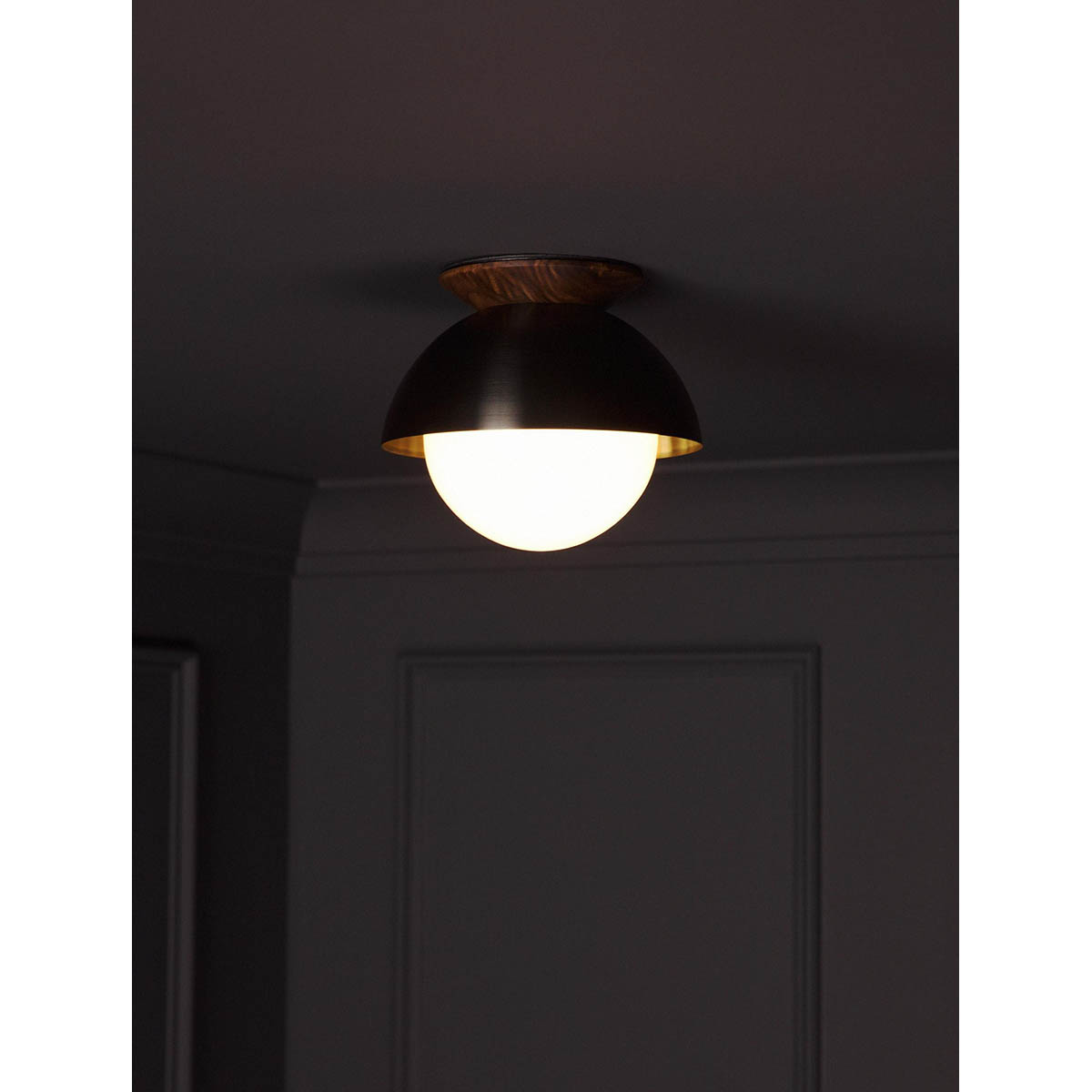 【ALLIED MAKER】 アメリカ・インテリア照明「Flush Dome 08