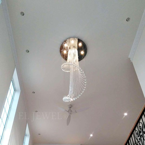 【JCTELNIY】モダンシャンデリア（D400～D800mm×H1200～H2500mm）