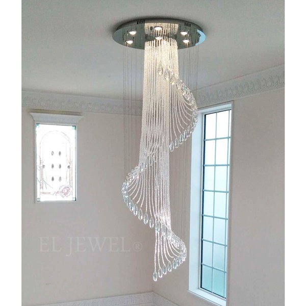 【JCTELNIY】モダンシャンデリア（D400～D800mm×H1200～H2500mm）