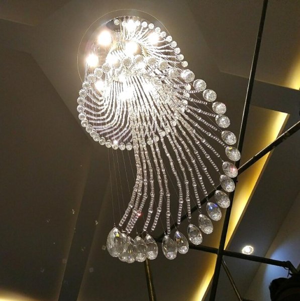 【JCTELNIY】モダンシャンデリア（D400～D800mm×H1200～H2500mm）